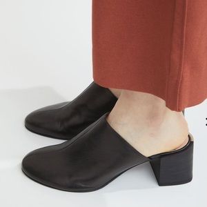 Acne Sihl leather mules